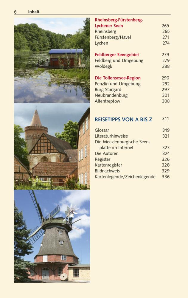 Reiseführer Mecklenburgische Seenplatte