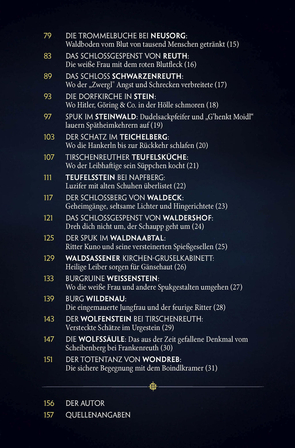 Von Hexen, Geistern und Verbrechern