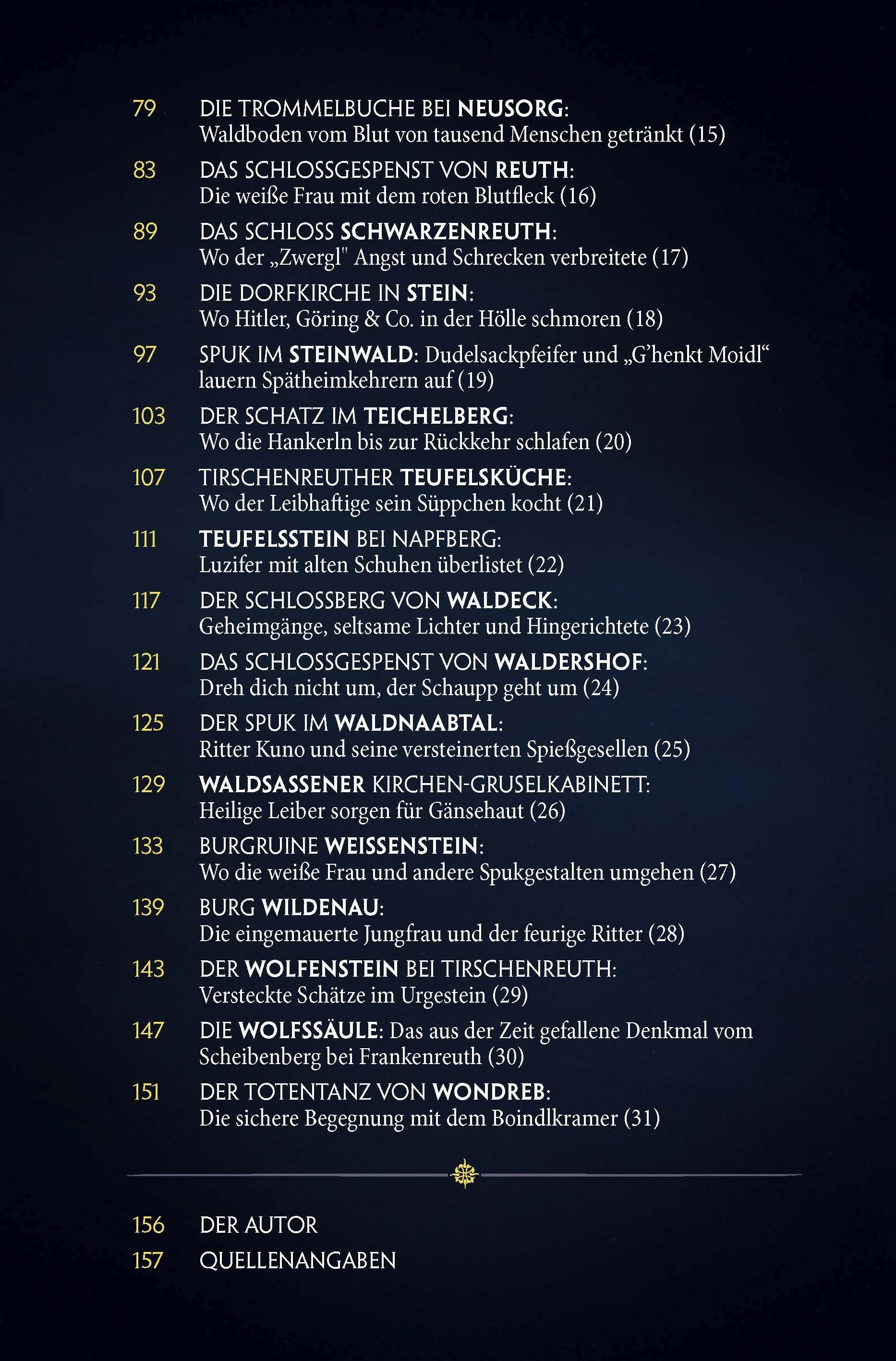 Von Hexen, Geistern und Verbrechern