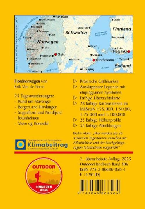 Fjordnorwegen 25 Touren zwischen Atlantik und Jotunheimen