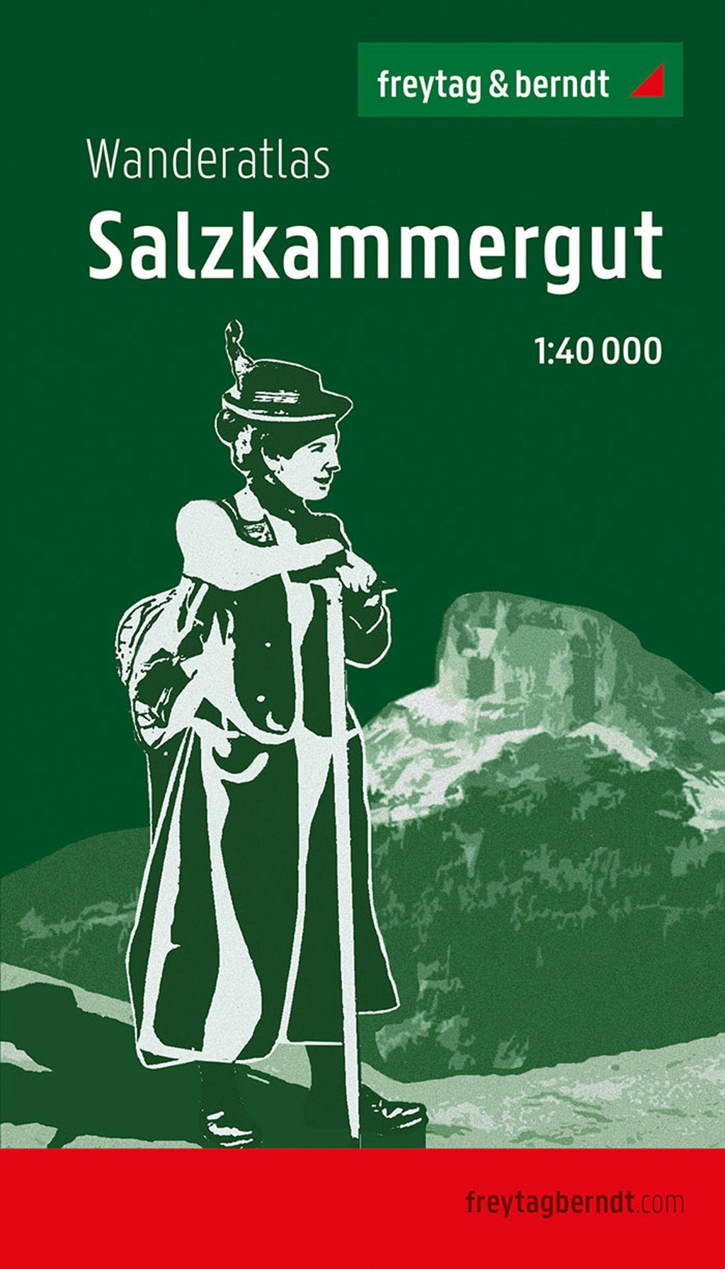freytag & berndt Wanderatlas Salzkammergut, 1:40.000