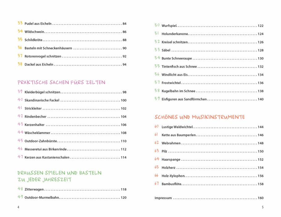 Das Outdoor-Bastelbuch
