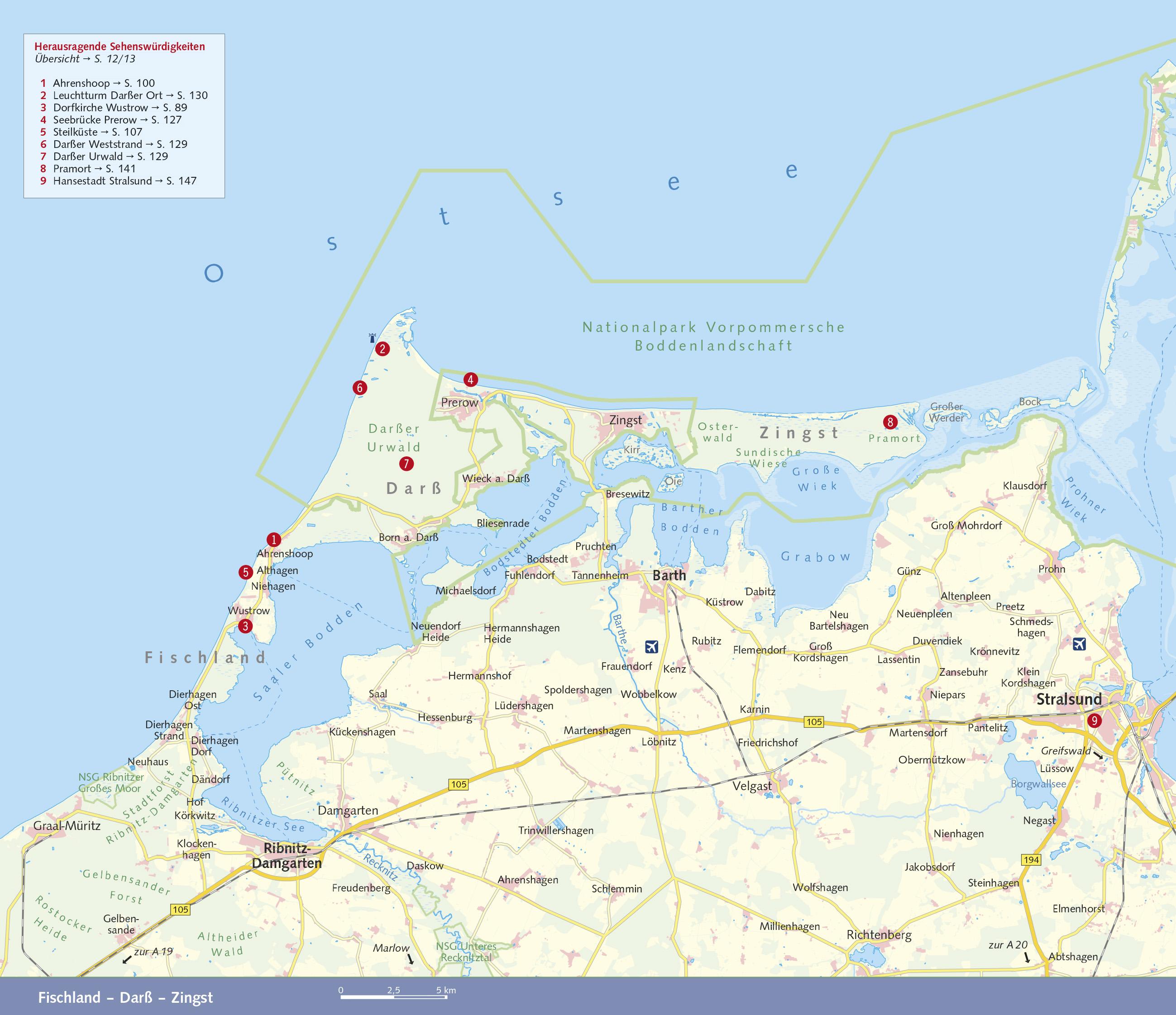 TRESCHER Reiseführer Fischland, Darß, Zingst