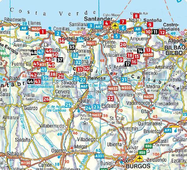 ROTHER Wanderführer Spanien: Kantabrien. 50 Touren von der Atlantikküste bis zu den Picos de Europa