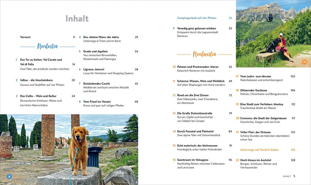 Italien mit Hund
