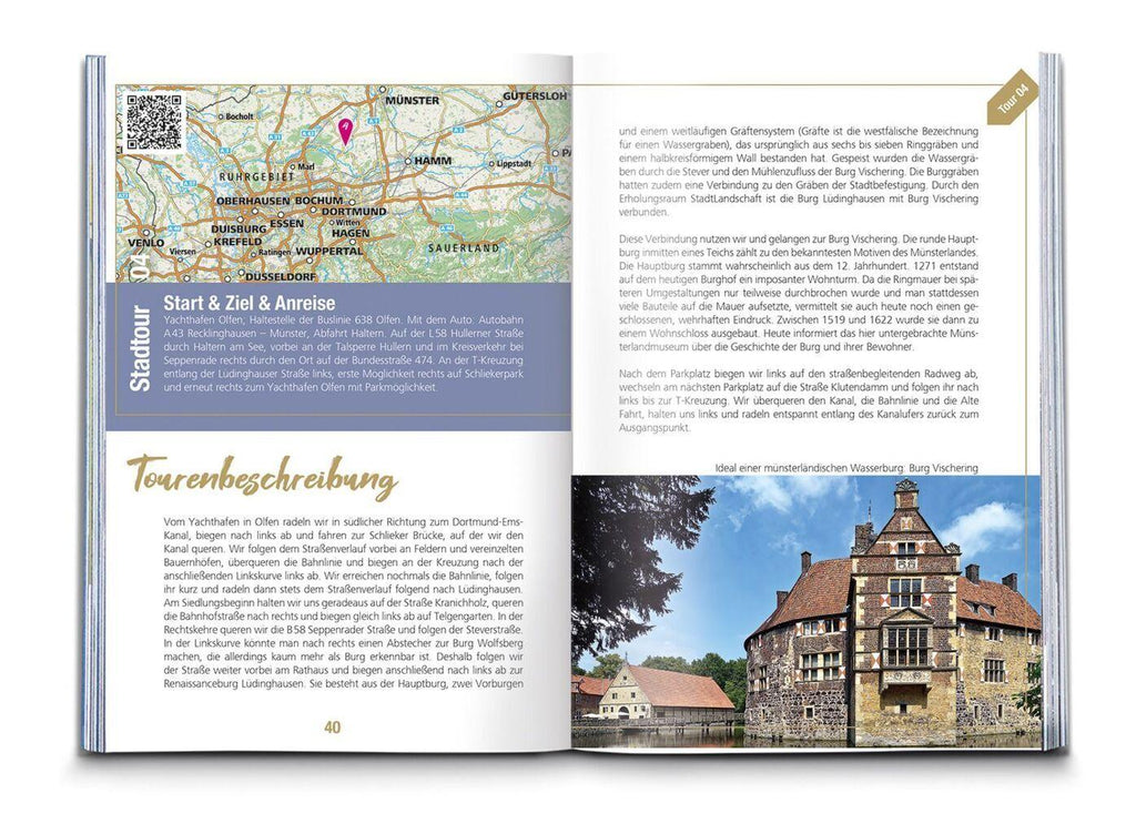KOMPASS Endlich Radelgenuss - zwischen Münsterland, Emsland und Nordsee