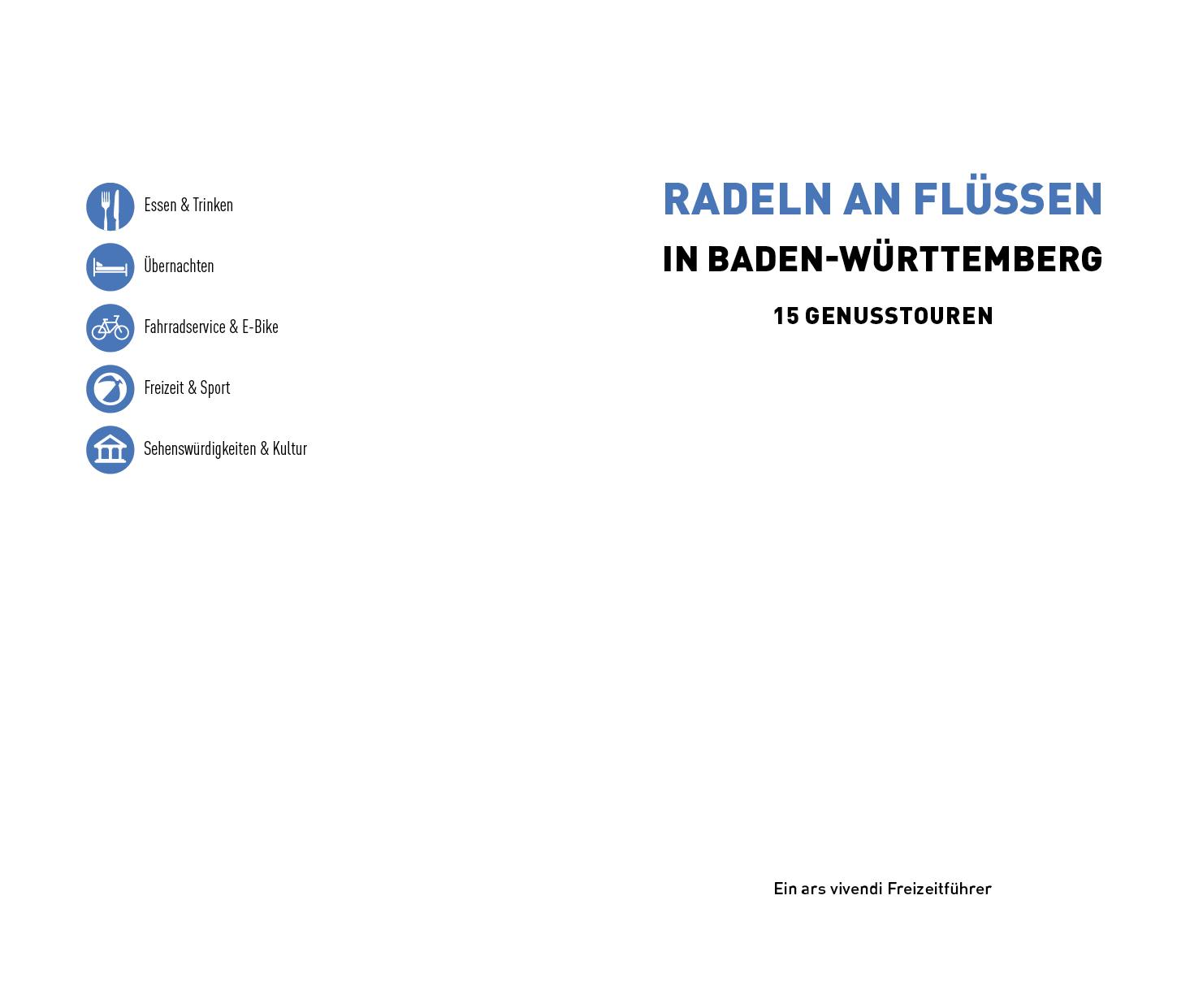 Radeln an Flüssen in Baden-Württemberg