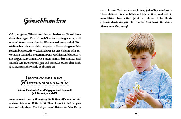 Das kleine Buch: Kräuterwanderung mit Kindern