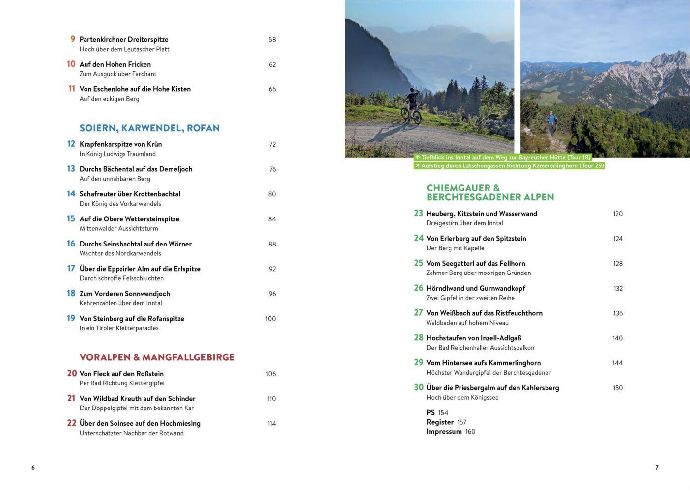 Bike & Hike in den bayerischen Alpen