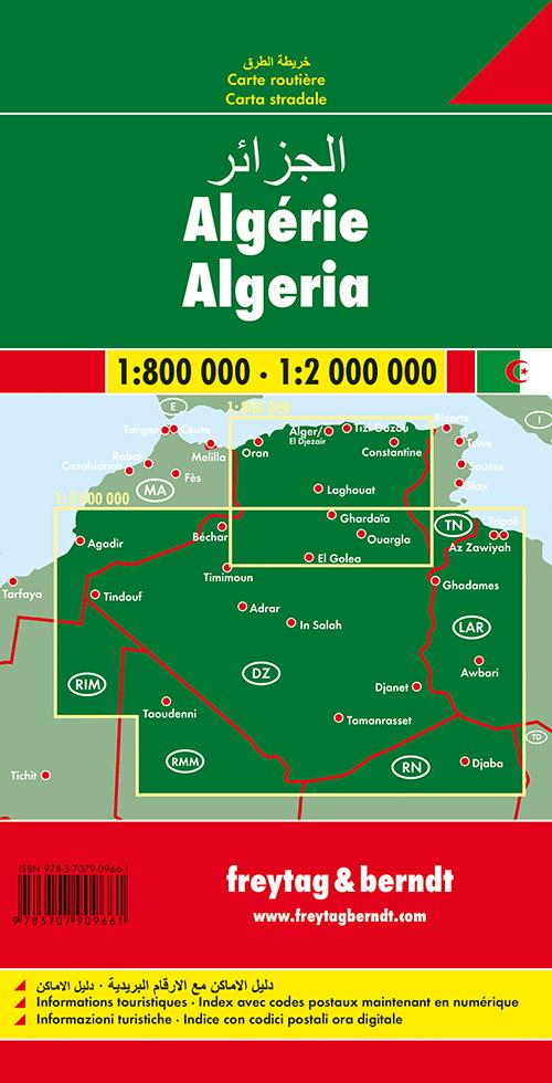 Algerien 1 : 800 000 / 1 : 2 000 000