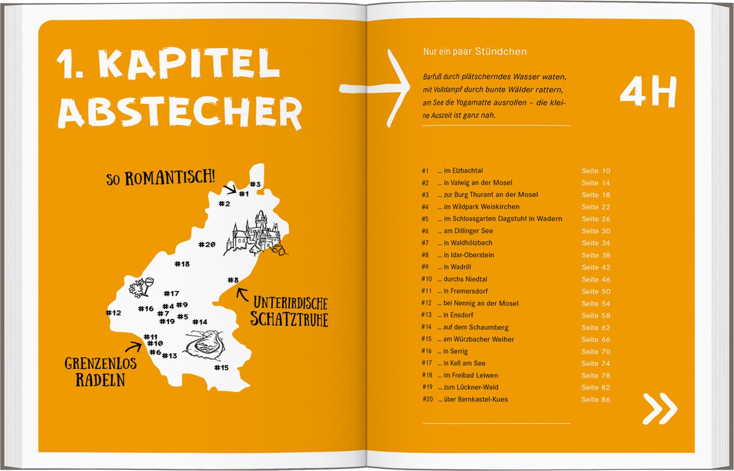 52 kleine & große Eskapaden Mosel, Saar und Hunsrück