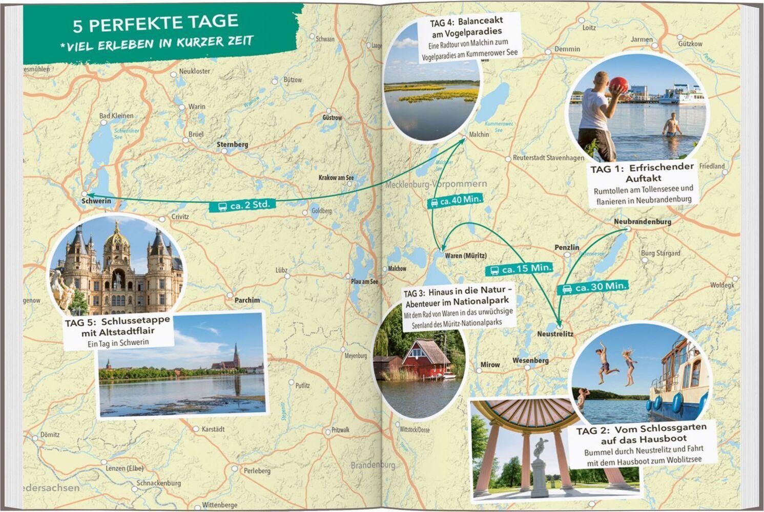 MARCO POLO OUTDOOR GUIDE Reiseführer Mecklenburgische Seenplatte