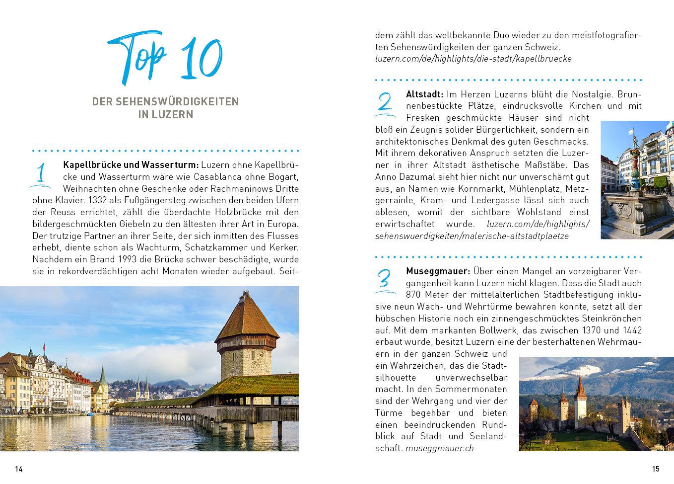 Luzern mit Vierwaldstätter See - ReiseMomente
