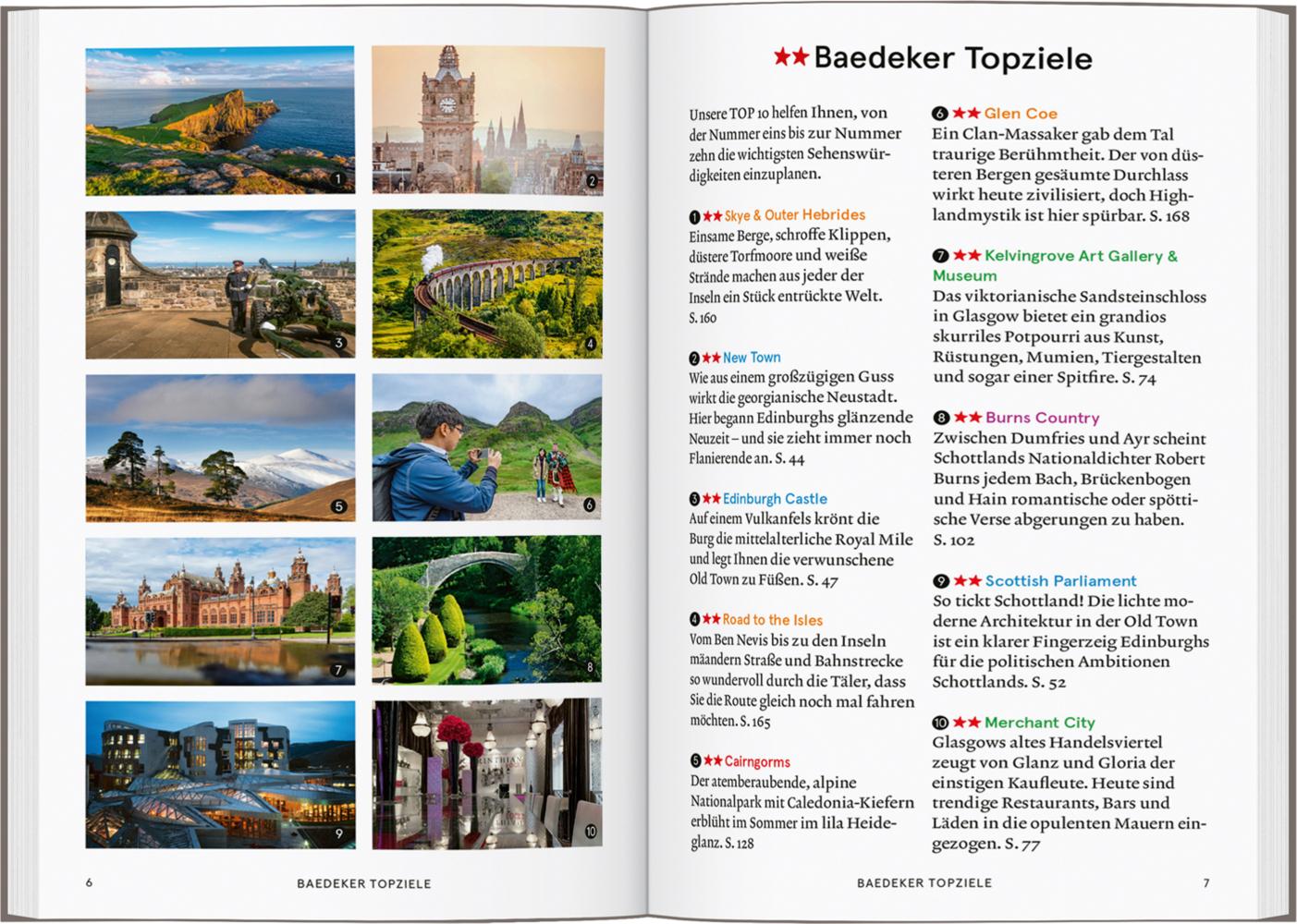 Baedeker SMART Reiseführer Schottland