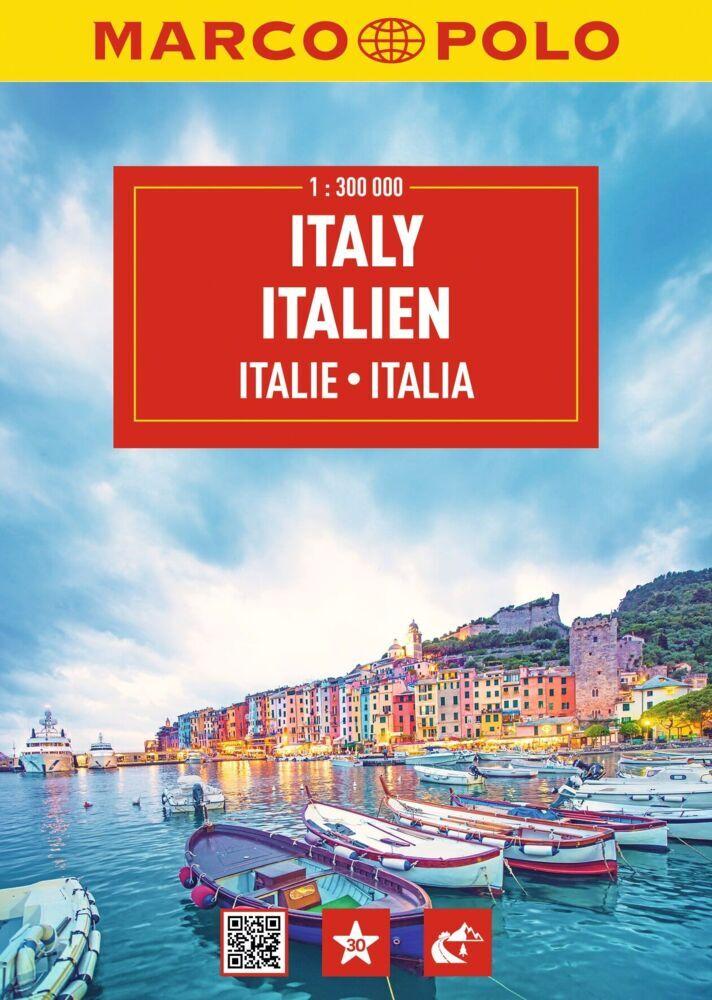MARCO POLO Reiseatlas Italien 1:300.000