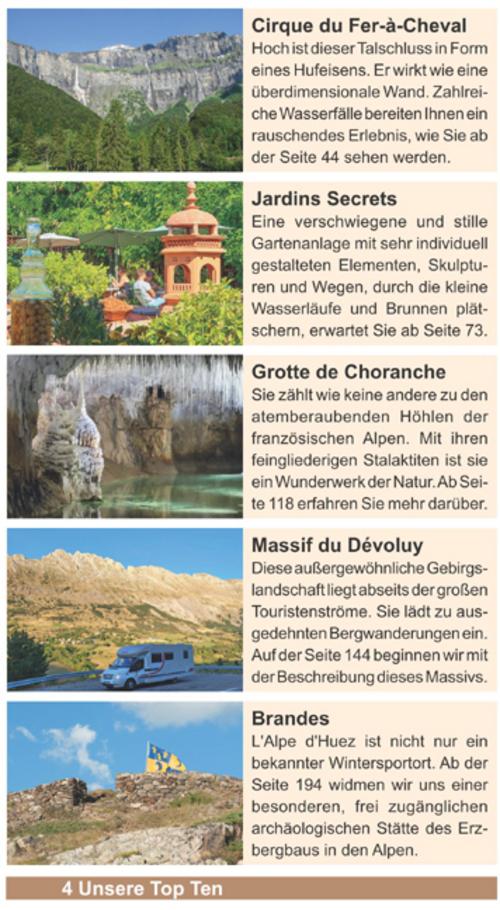 Entdeckertouren mit dem Wohnmobil Französische Alpen