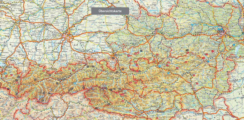freytag & berndt Mit Bahn und Bus zum Berg - Österreich