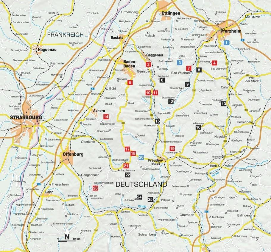 Wander-Geheimtipps nördlicher Schwarzwald