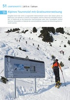Pistengehen und leichte Skitouren