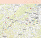 Burgenwandern an Nahe, Glan und Alsenz, im Pfälzer Bergland und im Hunsrück