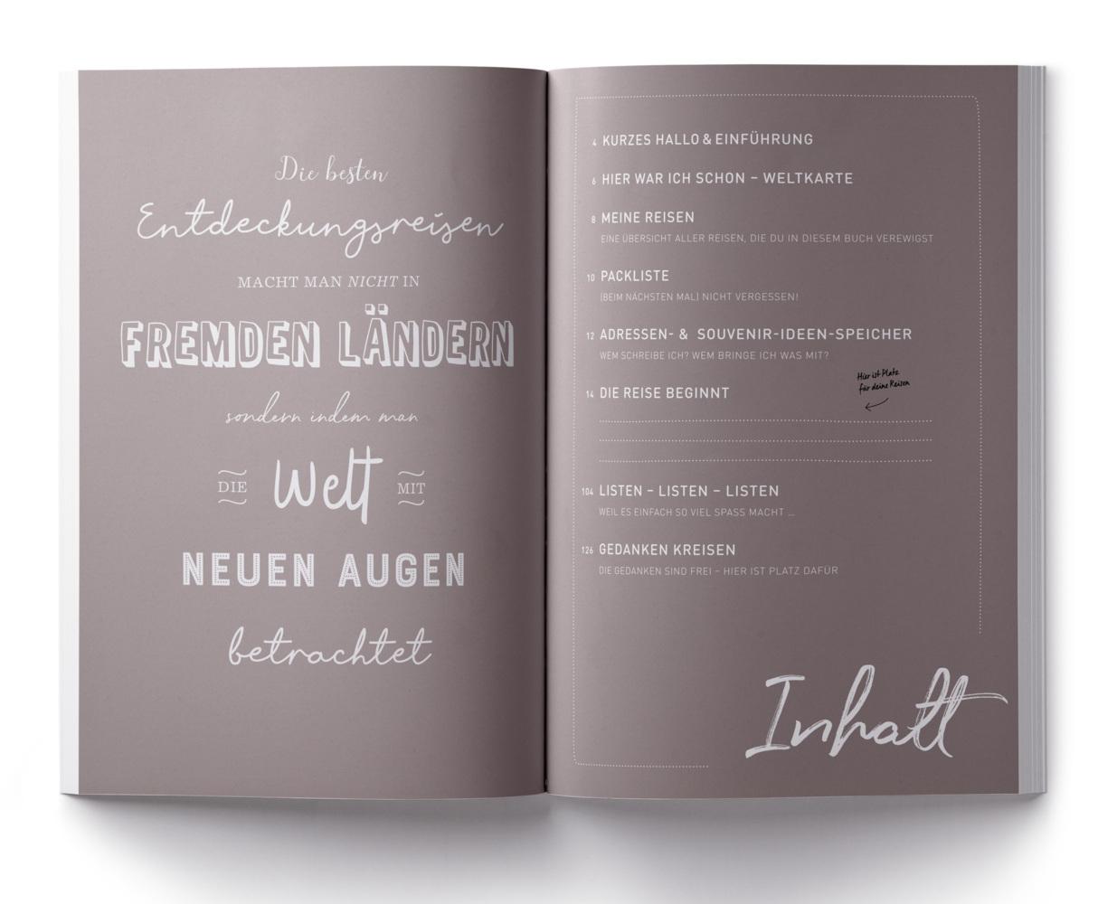 GuideMe Reisetagebuch Travel Memories \"Weltenbummler\"