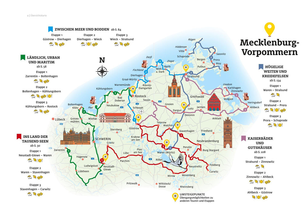 ADAC Roadtrips Mecklenburg-Vorpommern mit Ostseeküste
