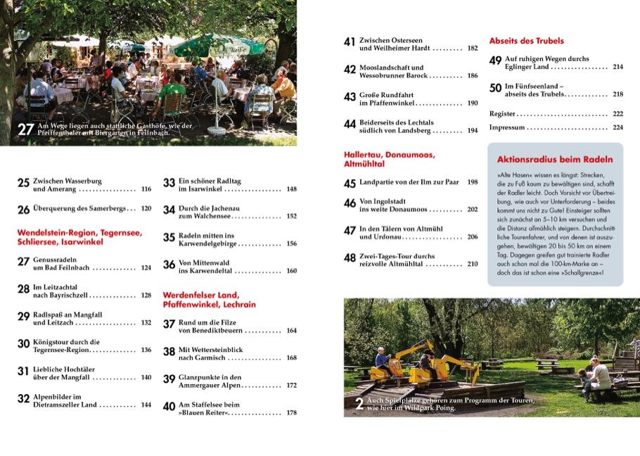 Das Radlbuch Oberbayern
