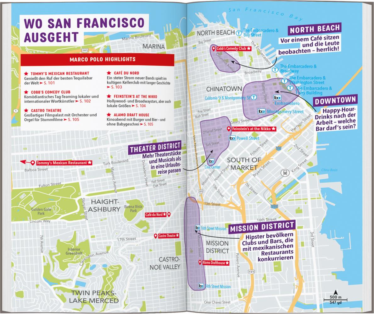 MARCO POLO Reiseführer San Francisco