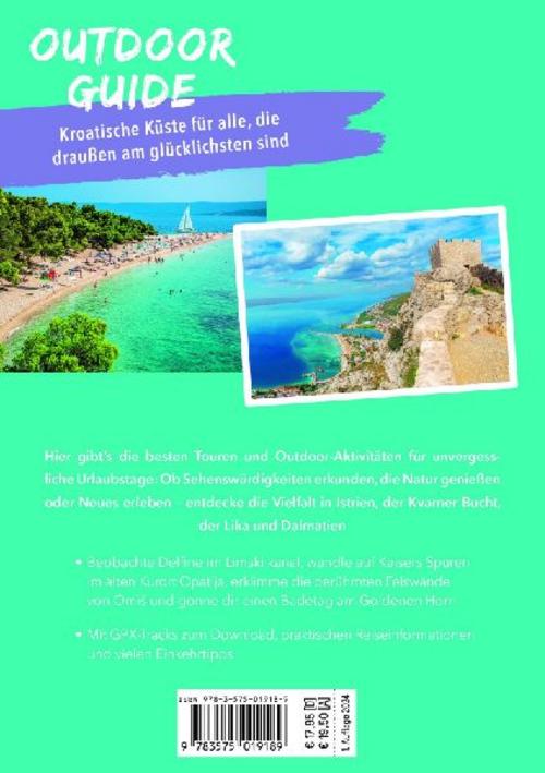 MARCO POLO OUTDOOR GUIDE Reiseführer Kroatische Küste