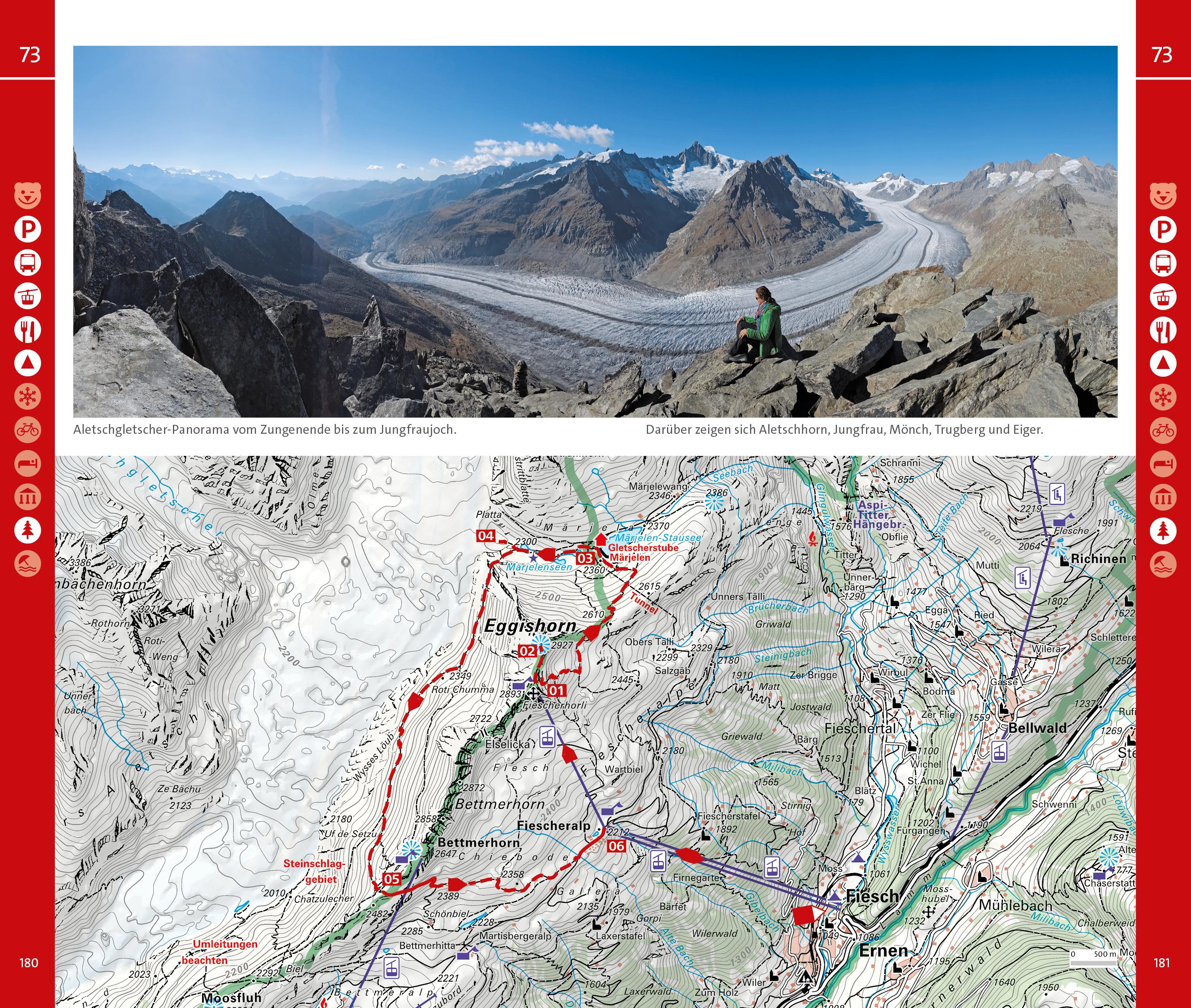 Kümmerly+Frey Wanderführer Wanderparadies Schweiz