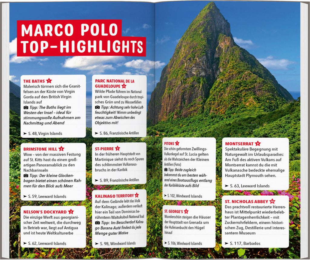 MARCO POLO Reiseführer Karibik, Kleine Antillen