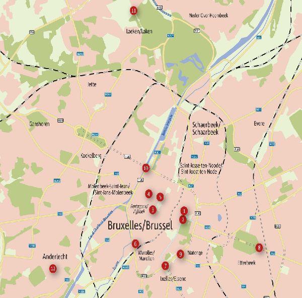 Zu Fuß durch Brüssel