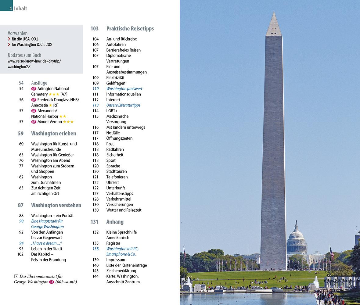 Reise Know-How CityTrip Washington D.C.