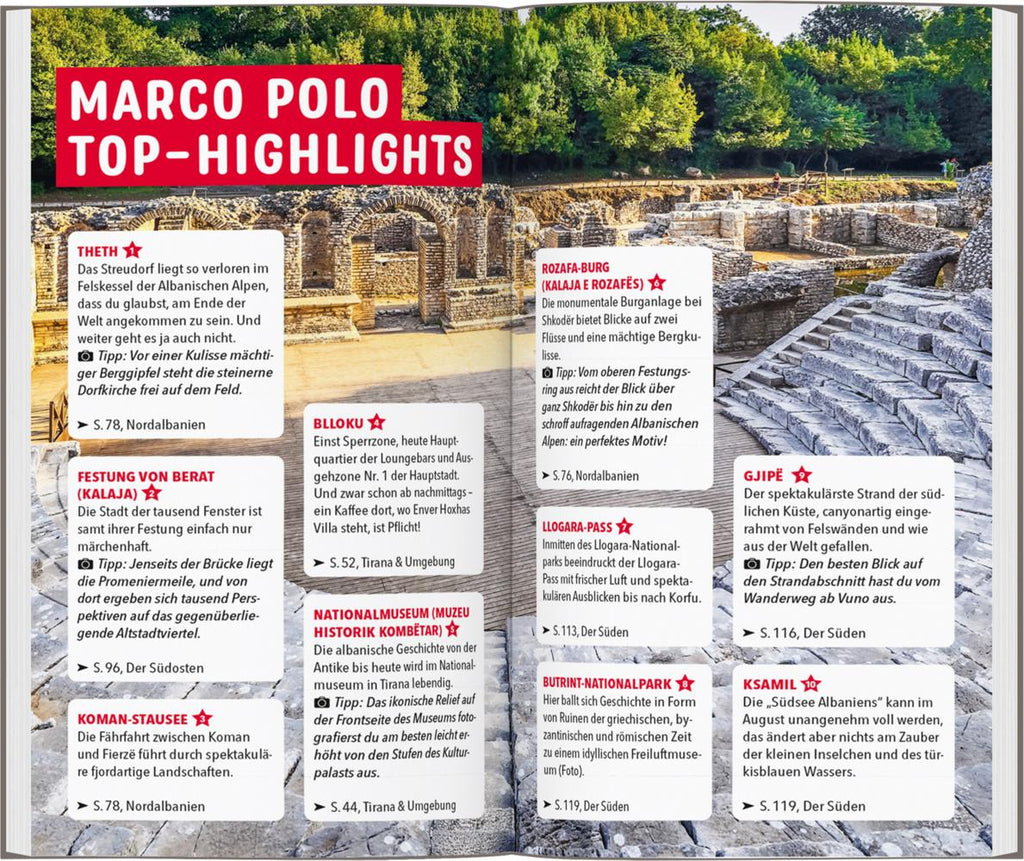 MARCO POLO Reiseführer Albanien