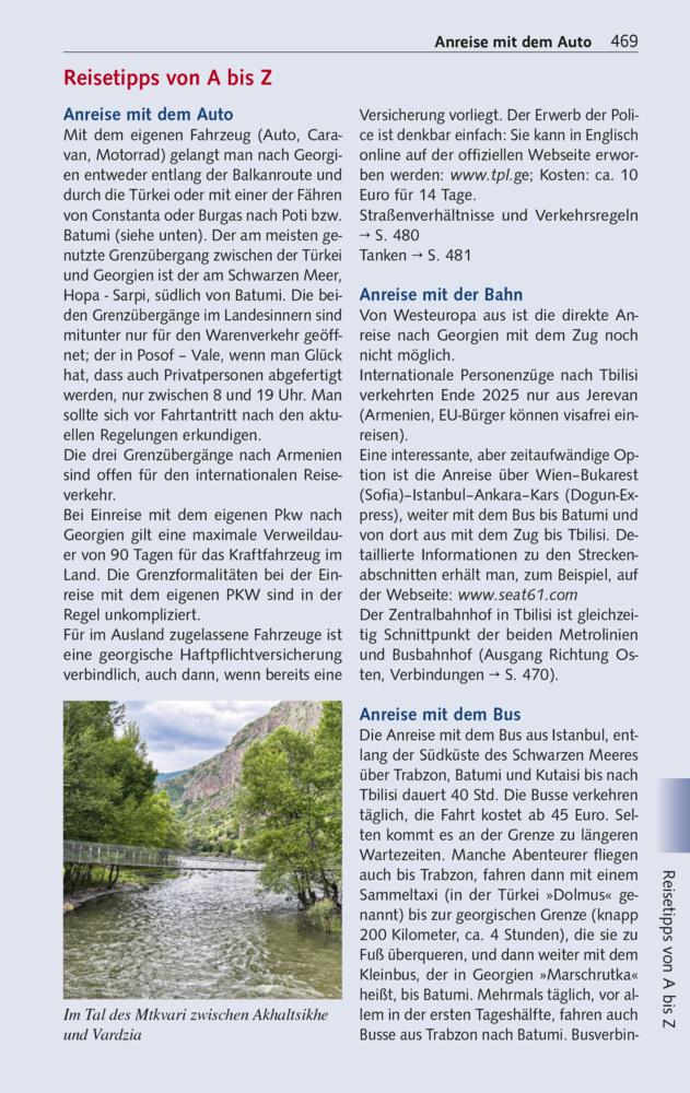 TRESCHER Reiseführer Georgien