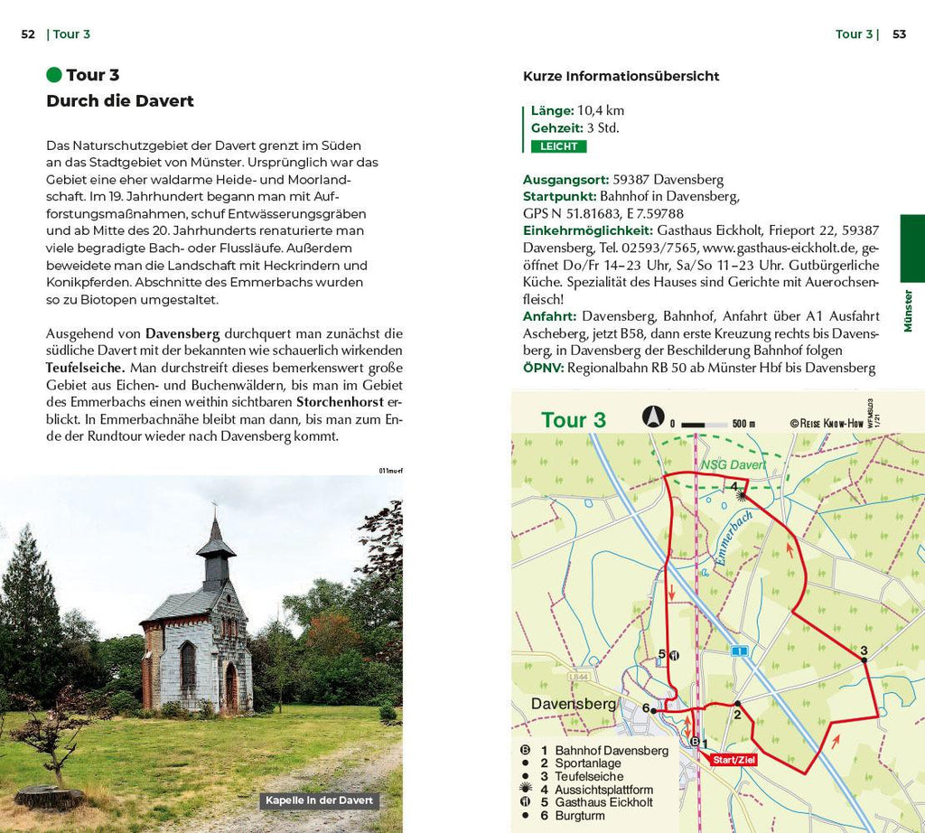 Reise Know-How Wanderführer Münsterland : 30 Wanderungen