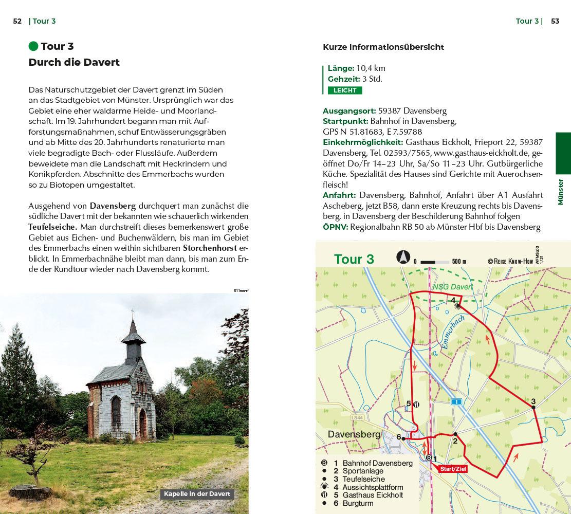 Reise Know-How Wanderführer Münsterland : 30 Wanderungen