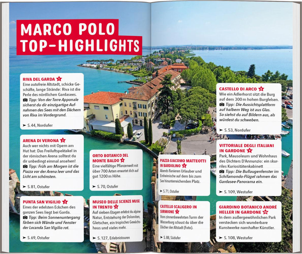 MARCO POLO Reiseführer Gardasee