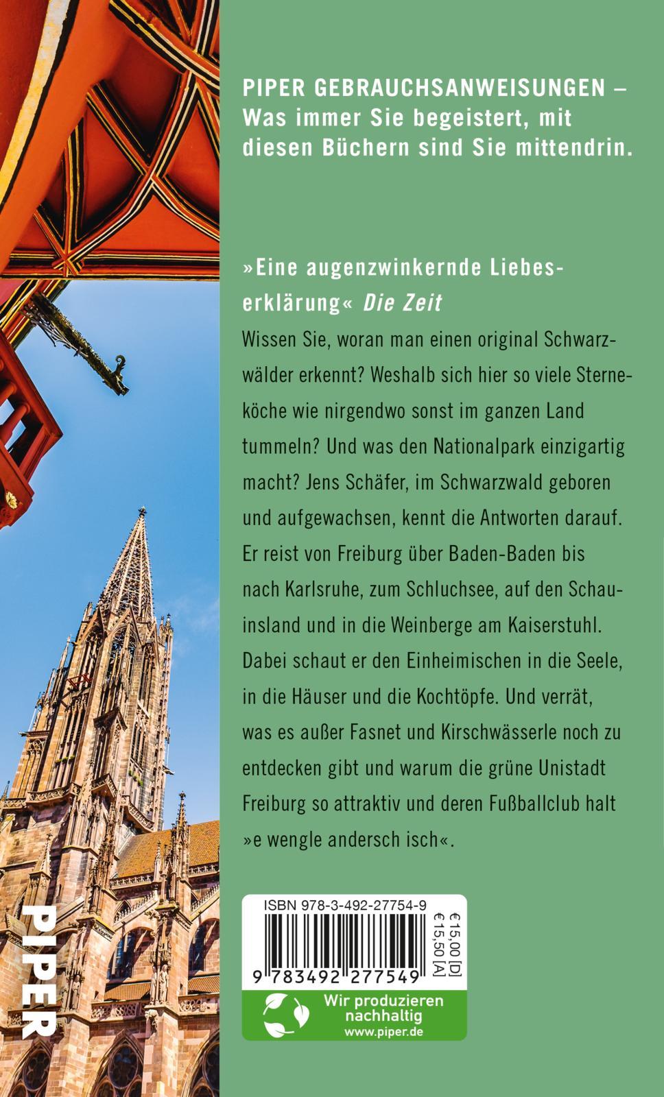 Gebrauchsanweisung für den Schwarzwald und Freiburg