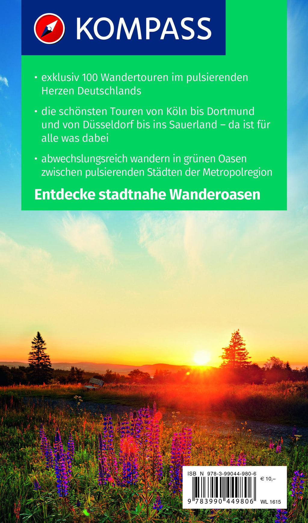 KOMPASS Wanderlust im Land von Rhein und Ruhr
