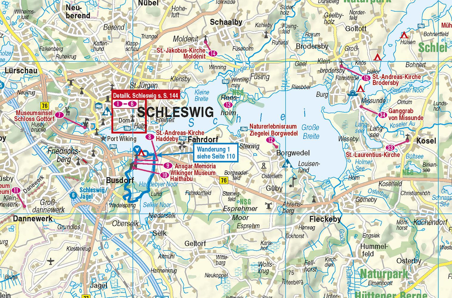 Reise Know-How MeinTrip Schlei mit Schleswig und Eckernförde