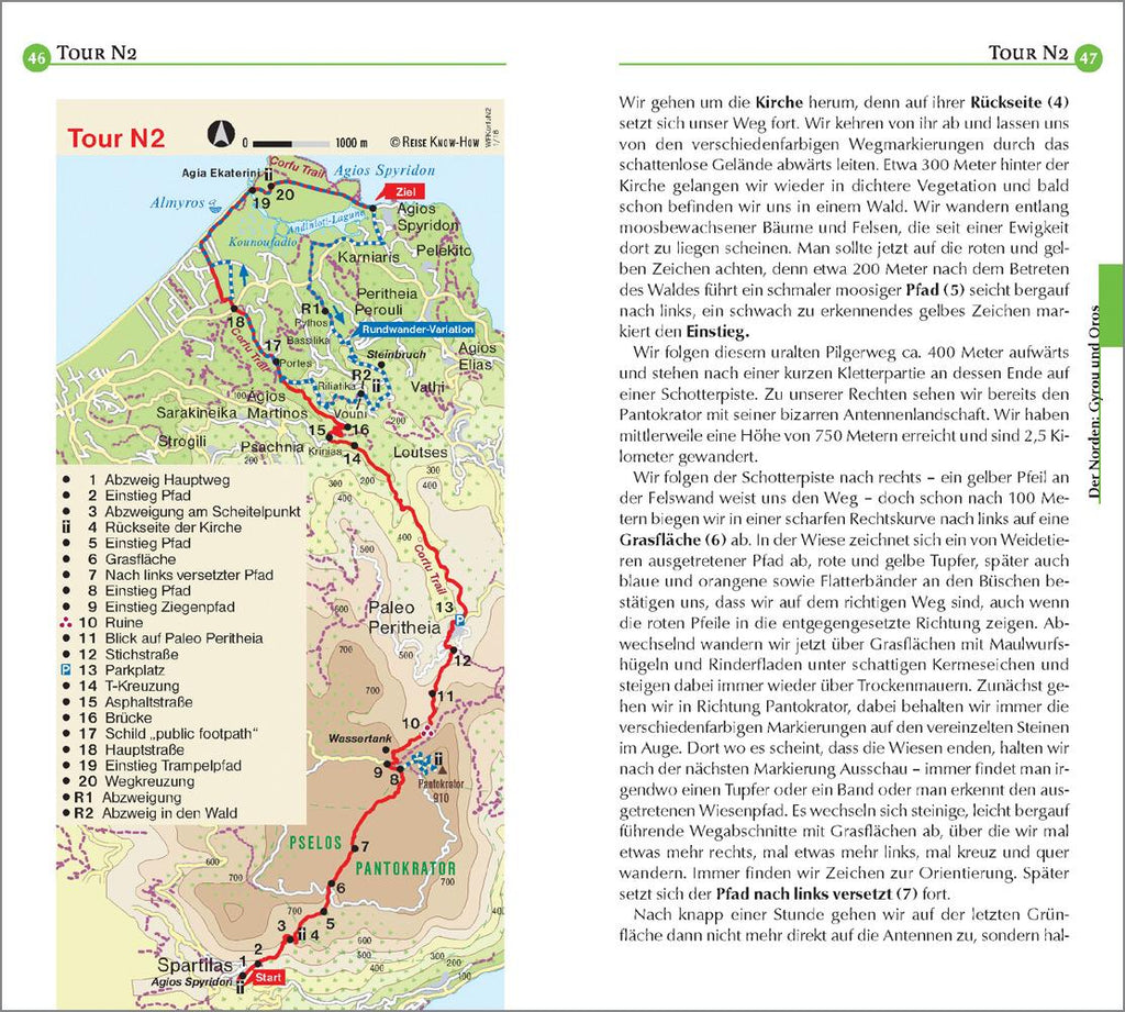 Reise Know-How Wanderführer Korfu