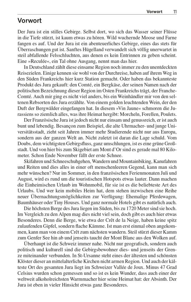 TRESCHER Reiseführer Französischer Jura