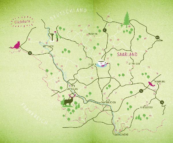 Grüne Glücksorte im Saarland