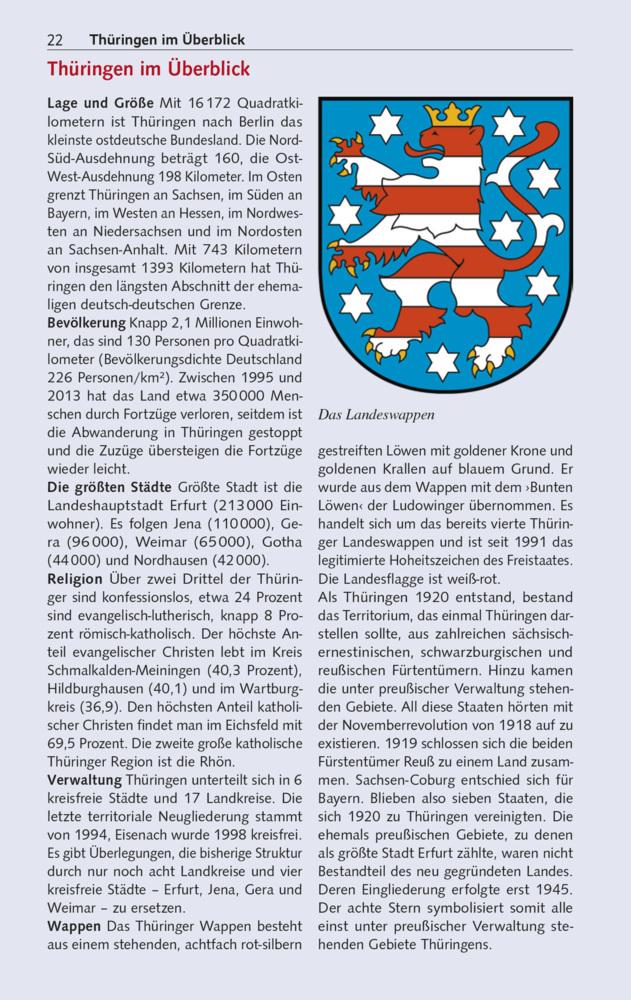 TRESCHER Reiseführer Thüringen