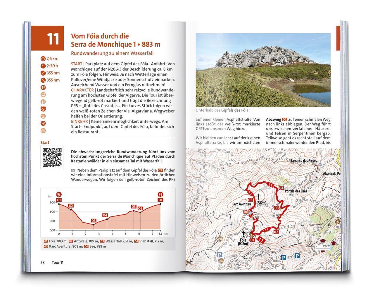 KOMPASS Wanderführer Algarve mit Fernwanderweg Via Algarviana, 64 Touren / Etappen mit Extra-Tourenkarte