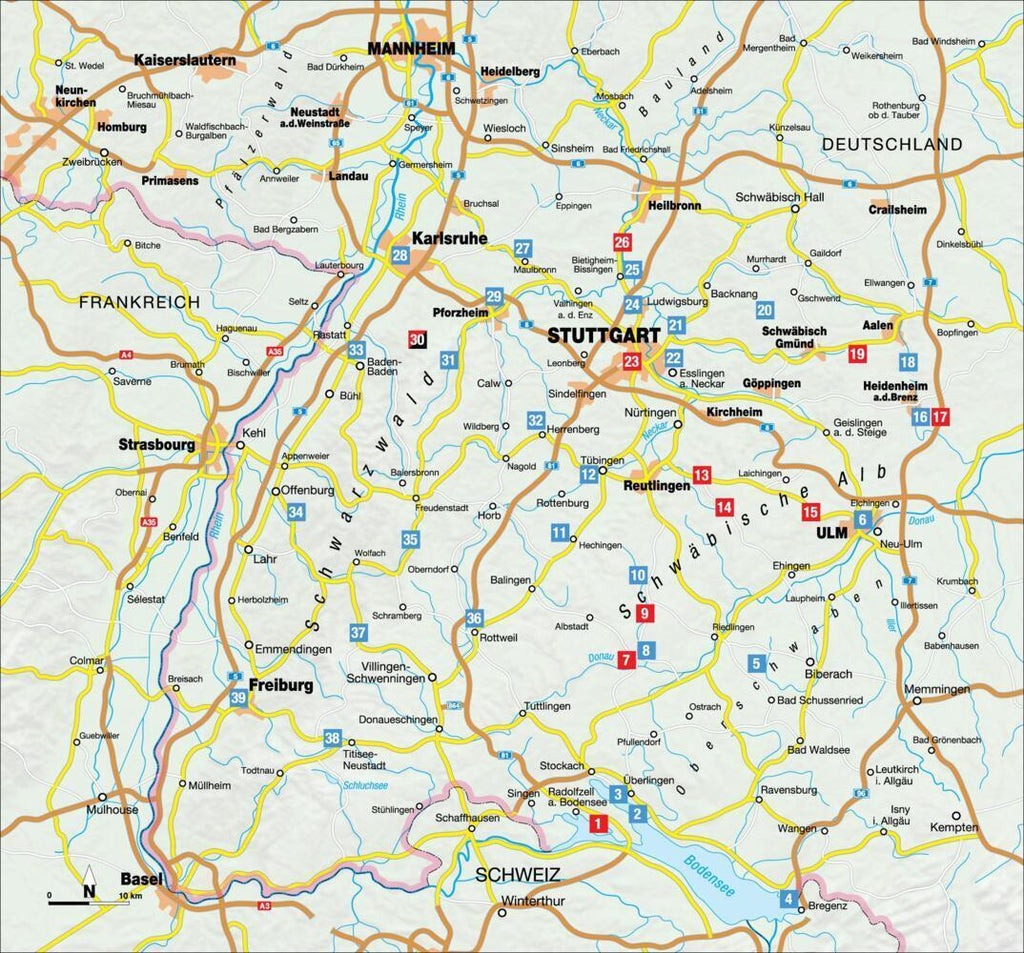 Kleine Auszeiten mit der Bahn in Baden-Württemberg