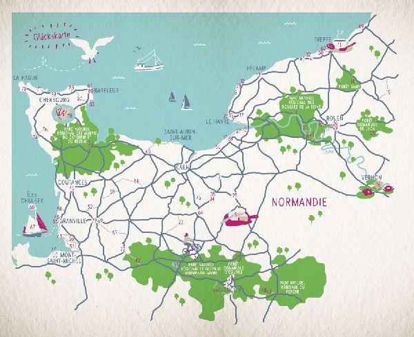 Glücksorte in der Normandie