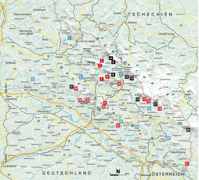 Geheimnisvolle Pfade Bayerischer Wald
