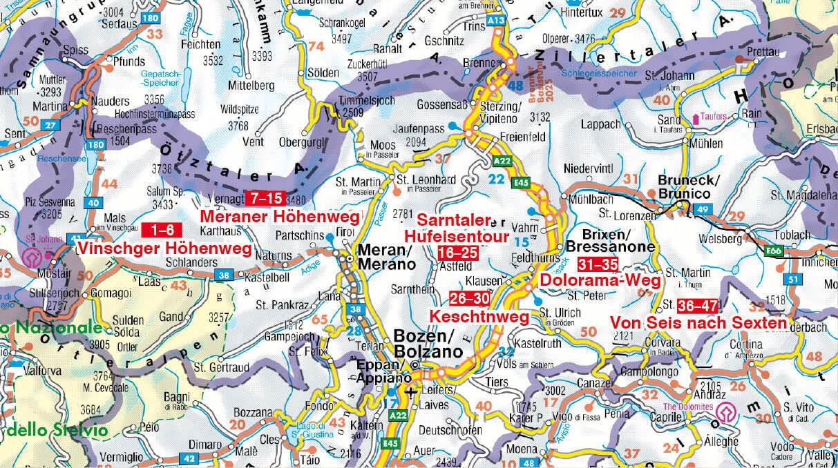 Hüttentouren Südtirol